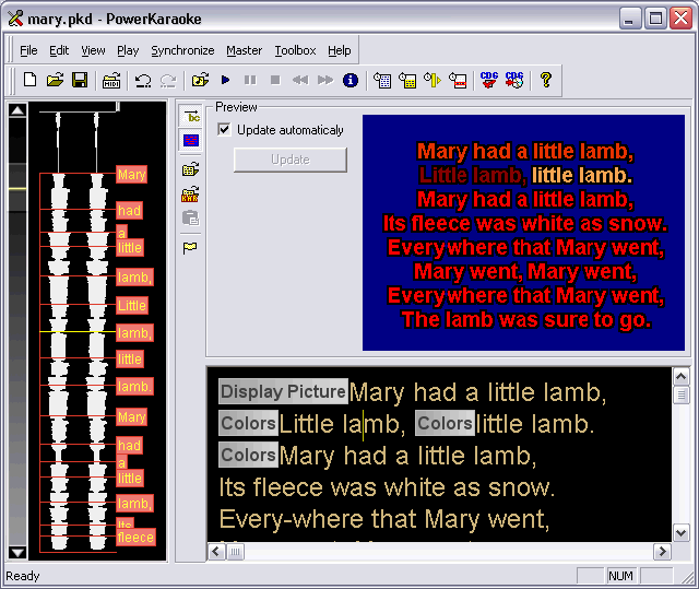 PowerKaraoke Screenshot